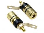 M4x36mm;Binding Post Connector, Gold Plated